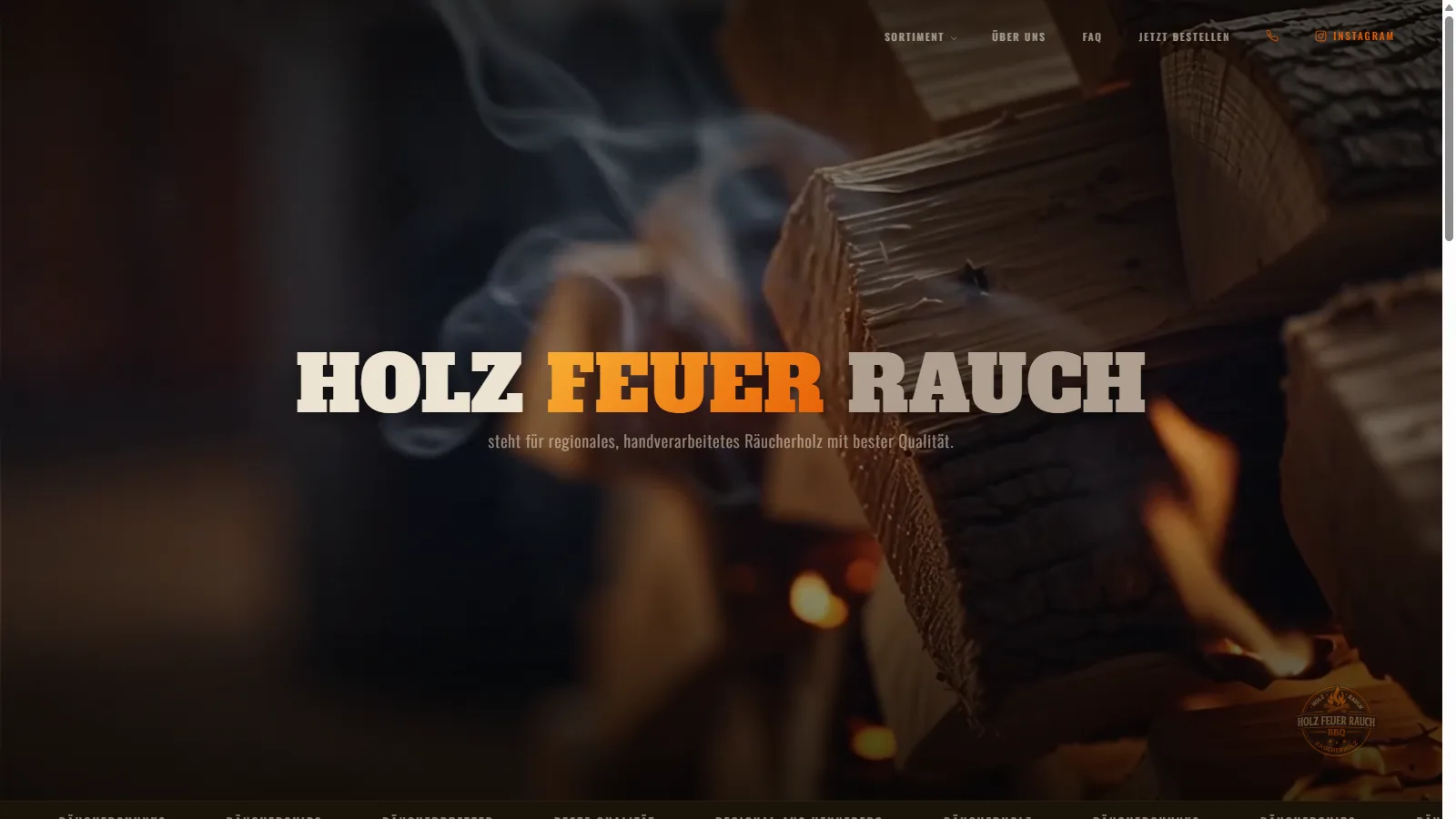 Holz Feuer Rauch BBQ – Screenshot