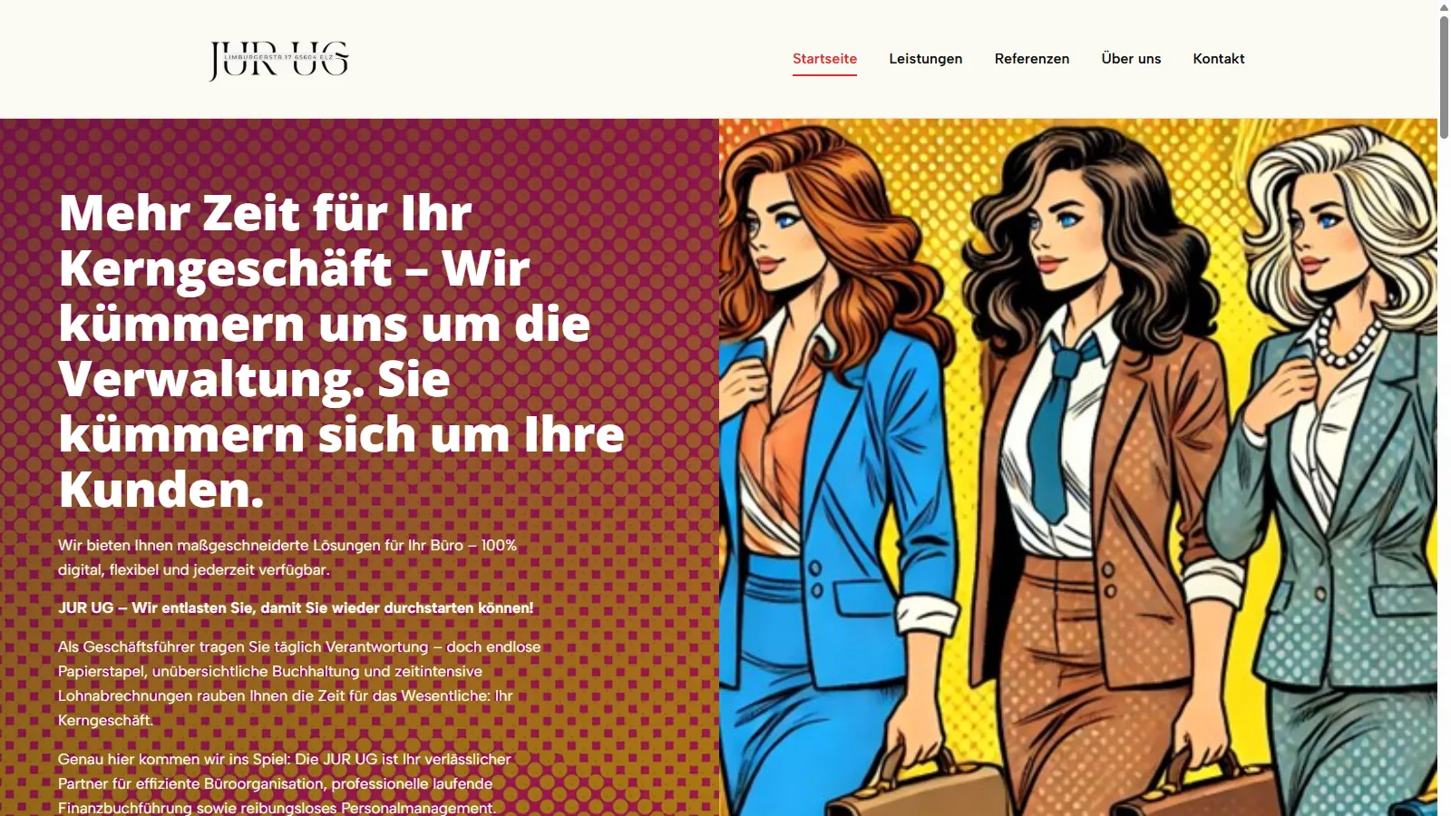 JUR UG – Screenshot