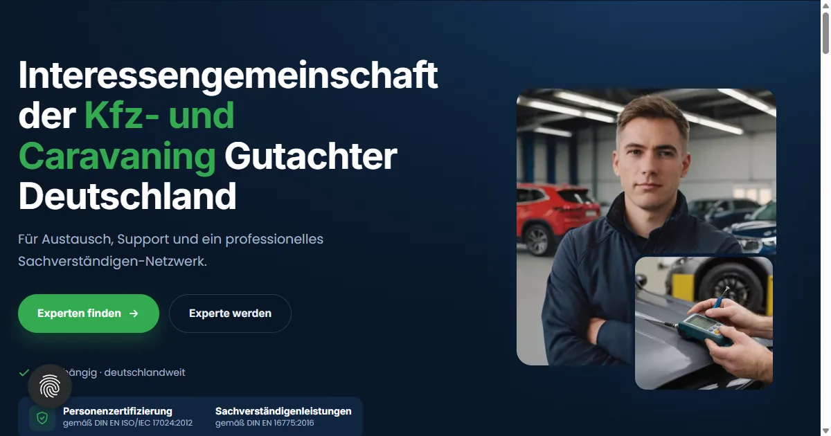 Vorschau der Startseite euro-zert.de